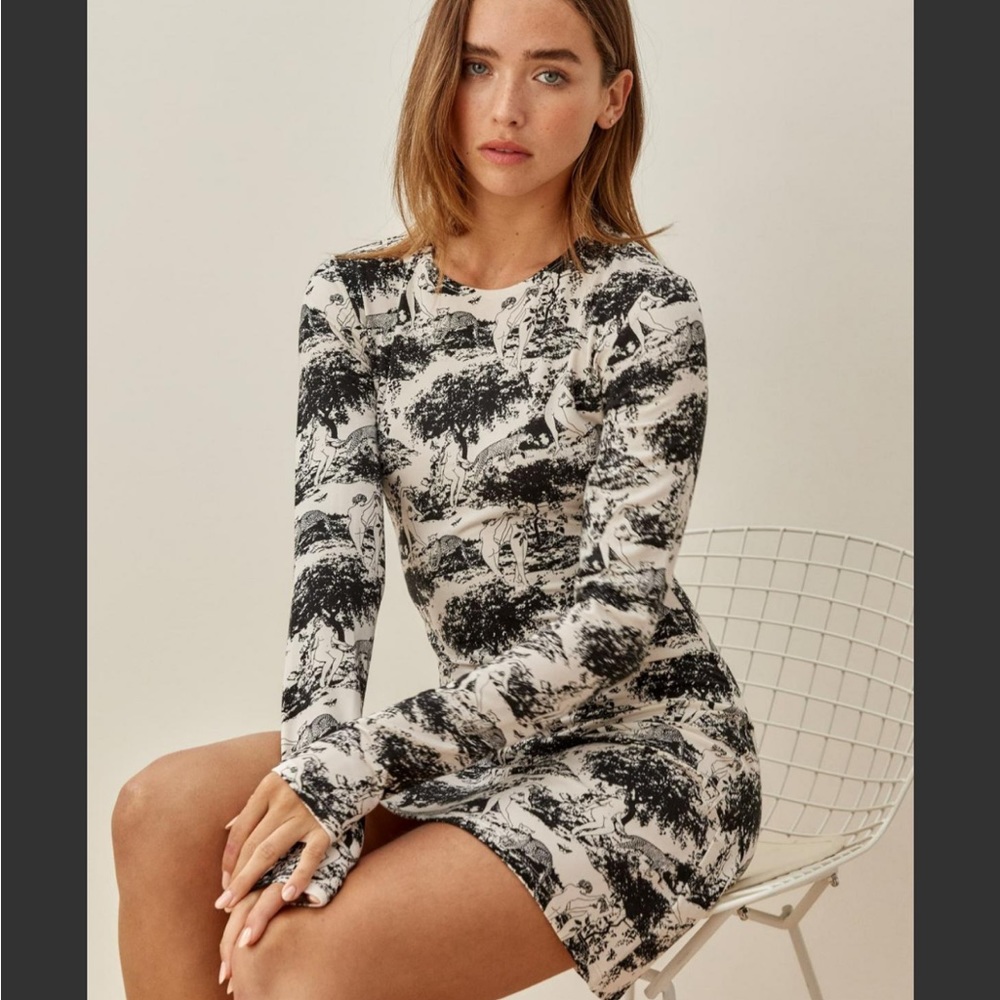 Reformation Kenmore Dress in Elysian Print